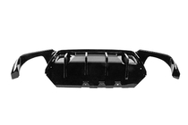 BMW 5 серия F10/F11 2010–2016 гг. Диффузор заднего бампера CS-Style (для M-Sport, ABS, литье под давлением) фото 5