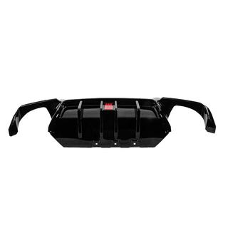 Задний диффузор M5-Style LED (для M-Sport, ABS) фото 4