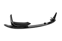 BMW 3 серия F30/F31 2012-2019 гг. Передний лип-спойлер BM (для M3-LOOK, чёрный глянец) фото 7