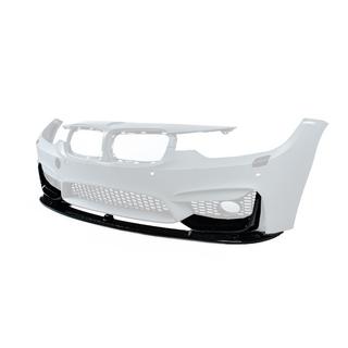 Передний лип-спойлер BM (для M3-LOOK, чёрный глянец) BMW 3 серия F30/F31 2012-2019 гг. фото 1