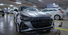 Audi A6 C8 2018–2025 гг. Комплект обвеса AE-Design Carbon (для RS6) фото 1