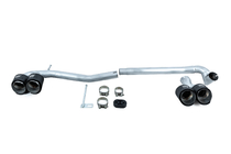 BMW 5 серия F10/F11 2010–2016 гг. Насадки на выхлоп в стиле M5 (Карбон, 2 шт) фото 7