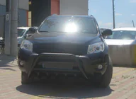 Toyota Rav 4 2006-2013 гг. Кенгурятник WT003 Черный Нержавейка фото 6