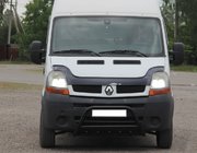 Opel Movano 2004-2010 гг. Передняя дуга WT003 Черная (нерж. сталь) фото 3