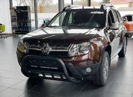 Renault Duster 2008–2017 гг. Кенгурятник без надписи WT003 Черный (нерж.) фото 6