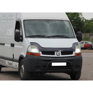 Передняя дуга WT003 Черная (нерж. сталь) Nissan Interstar 2002-2010 гг. фото 4