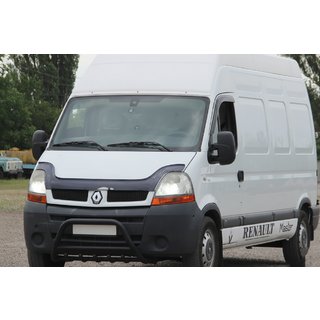 Передняя дуга WT003 Черная (нерж. сталь) Nissan Interstar 2002-2010 гг. фото 3