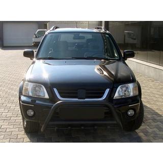 Кенгурятник WT003 Черный (Нержавеющая сталь) Honda CRV 2001-2006 гг. фото 4