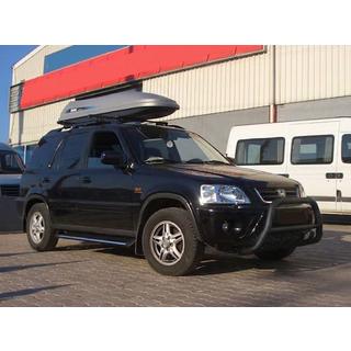 Кенгурятник WT003 Черный (Нержавеющая сталь) Honda CRV 2001-2006 гг. фото 3