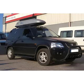 Кенгурятник WT003 Черный Нержавеющая Сталь Honda CRV 1996-2001 гг. фото 3