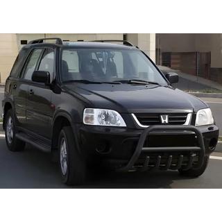 Кенгурятник WT003 Черный Нержавеющая Сталь Honda CRV 1996-2001 гг. фото 1