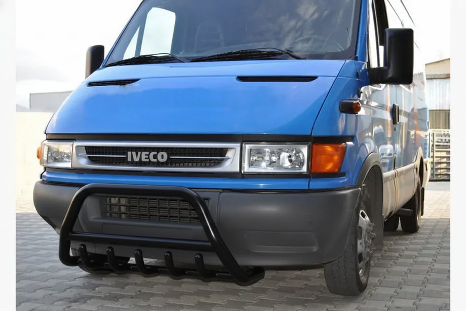 Iveco Daily 1999-2006 гг. Кенгурятник WT003 Черный Image