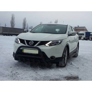 Кенгурятник WT003 Черный Нержавейка фото 4