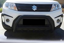 Suzuki Vitara 2015- гг. Кенгурятник WT003 Черный Нержавейка фото 1