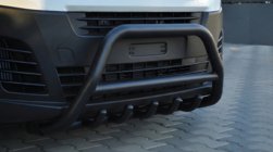 Citroen SpaceTourer 2016- гг. Кенгурятник WT003 Черный Нержавейка фото 1