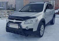 Chevrolet Captiva 2006-2019 гг. Кенгурятник WT004 Черный (Нержавейка) фото 1