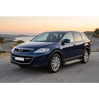 Боковые Подножки Rainbow (2 шт., Алюминий) Mazda CX-9 2007-2016 гг. фото 1
