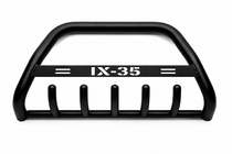 Hyundai IX-35 2010-2015 гг. Кенгурятник WT004 Черный (Нержавейка) фото 1