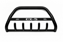 Mazda CX-5 2012-2017 гг. Кенгурятник WT004 Черный (Нержавейка) фото 1