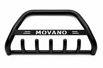 Opel Movano 2004-2010 гг. Кенгурятник WT004 Черный (Нержавейка) фото 1
