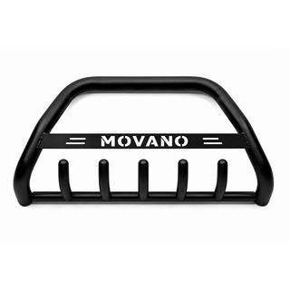 Кенгурятник WT004 Черный (Нержавейка) Opel Movano 2004-2010 гг.
