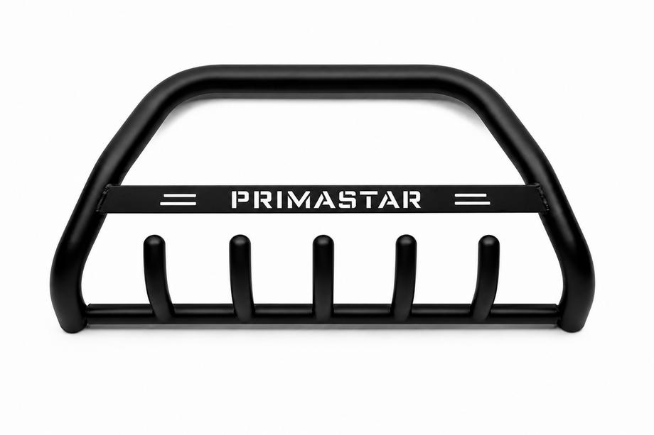 Nissan Primastar 2002-2014 гг. Кенгурятник WT004 Черный (Нержавейка) Image