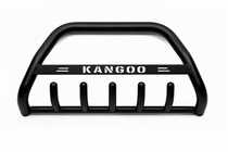 Renault Kangoo 1998-2008 гг. Кенгурятник WT004 Черный (Нержавейка) фото 4