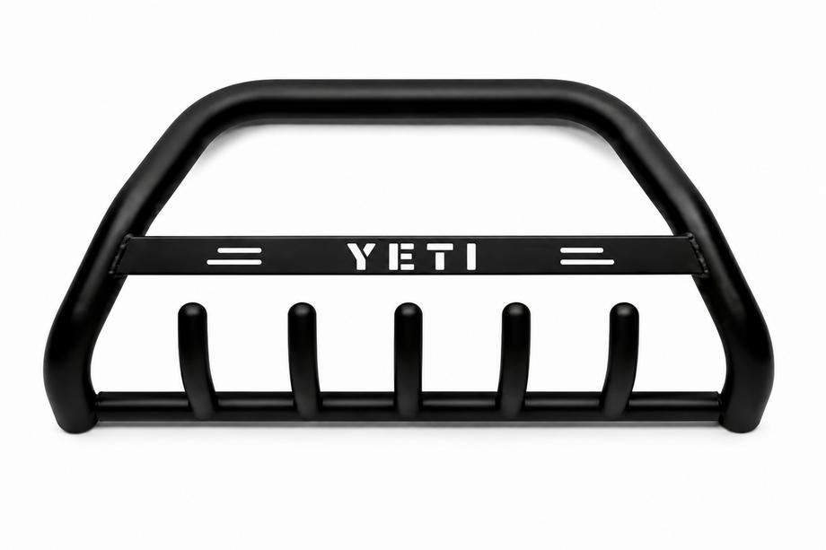 Skoda Yeti 2009-2017 гг. Кенгурятник WT004 Черный (Нержавейка) Image
