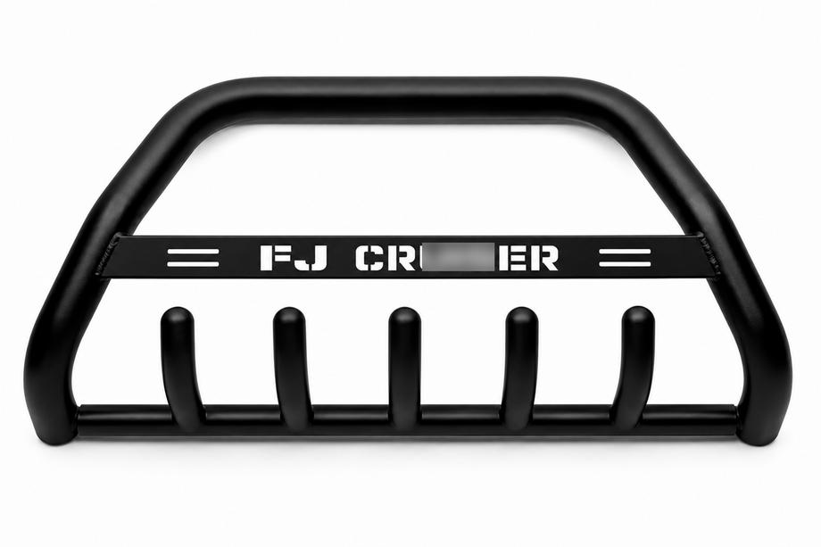 Toyota FJ Cruiser 2006-2022 гг. Кенгурятник WT004 Черный (Нержавейка) Image