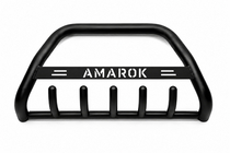 Volkswagen Amarok 2010-2022 гг. Кенгурятник WT004 Черный (Нержавейка) фото 1