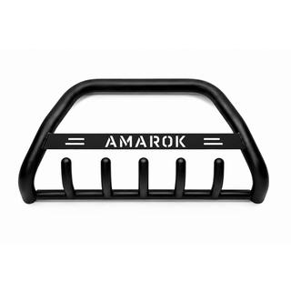 Кенгурятник WT004 Черный (Нержавейка) Volkswagen Amarok 2010-2022 гг.