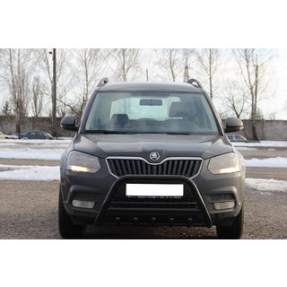 Кенгурятник WT003 Черный Нержавейка фото 3