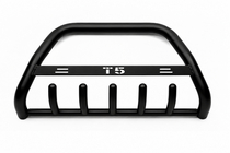 Volkswagen T5 2010-2015 гг. Кенгурятник WT004 Черный (Нержавейка) фото 1