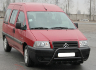 Citroen Jumpy 1996-2007 гг. Кенгурятник WT003 Черный Нержавейка фото 4