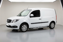 Mercedes Citan 2013-2021 гг. Боковые Подножки Sunrise (2 шт., Алюминий) фото 1