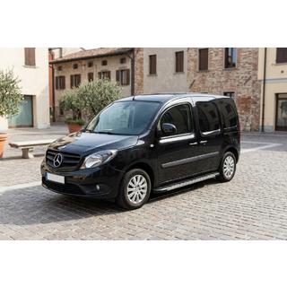 Боковые Подножки Duru (2 шт., Алюминий) Mercedes Citan 2013-2021 гг. фото 1