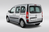 Mercedes Citan 2013-2021 гг. Боковые Подножки Fullmond (2 шт., Алюминий) фото 1