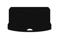 Mini Cooper F55/56/57 2014-2023 гг. Резиновый коврик в багажник Carsuit (для S F55, 5-дверный, черный) фото 1