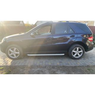 Боковые Подножки Fullmond (2 шт., Алюминий) Mercedes ML W164 2005-2011 гг. фото 4