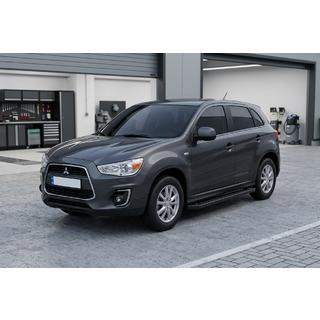 Боковые Подножки Allmond Black (2 шт., Алюминий) фото 1