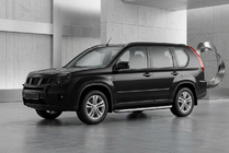 Nissan X-trail T31 2007-2014 гг. Боковые Подножки Tayga Grey (2 шт., Алюминий) фото 1