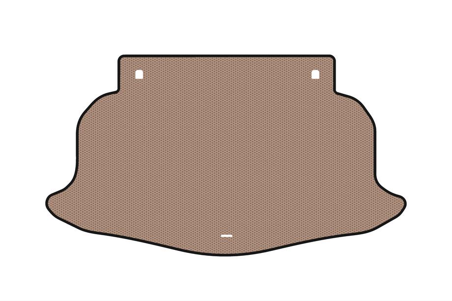Geely Emgrand EC7 2009- гг. Резиновый коврик в багажник Carsuit (2009-2014, HB, 5-дверный, бежевый) Image