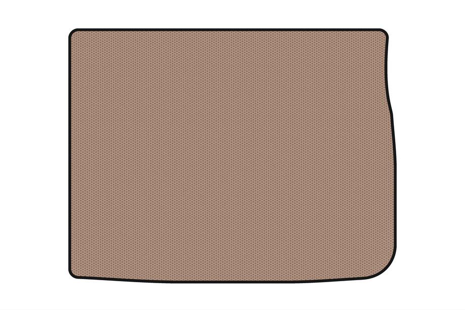 Renault Scenic/Grand 2003-2009 гг. Резиновый коврик в багажник Carsuit (Бежевый) Фото 1