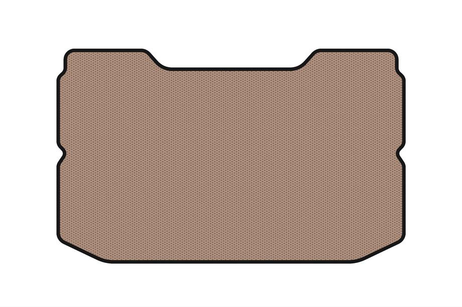 Nissan Note 2004-2012 гг. Резиновый коврик в багажник Carsuit (Бежевый) Image