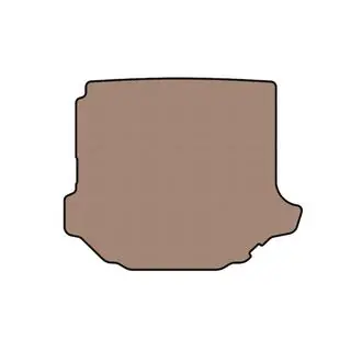 Резиновый коврик в багажник Carsuit (Бежевый)
