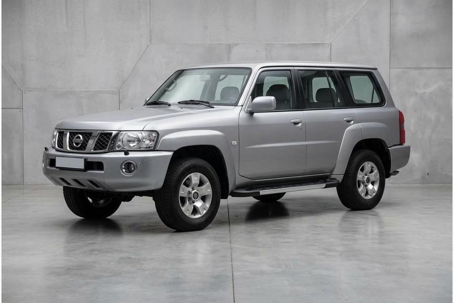 Nissan Patrol Y61 1997-2011 гг. Боковые пороги RedLine V1 (2 шт., алюминий) Image