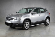 Nissan Qashqai 2007-2010 гг. Боковые Подножки Tayga Grey (2 шт., Алюминий) фото 1