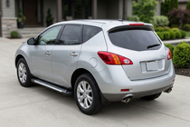 Nissan Murano 2008-2014 гг. Боковые Подножки Line (2 шт., Алюминий) фото 1