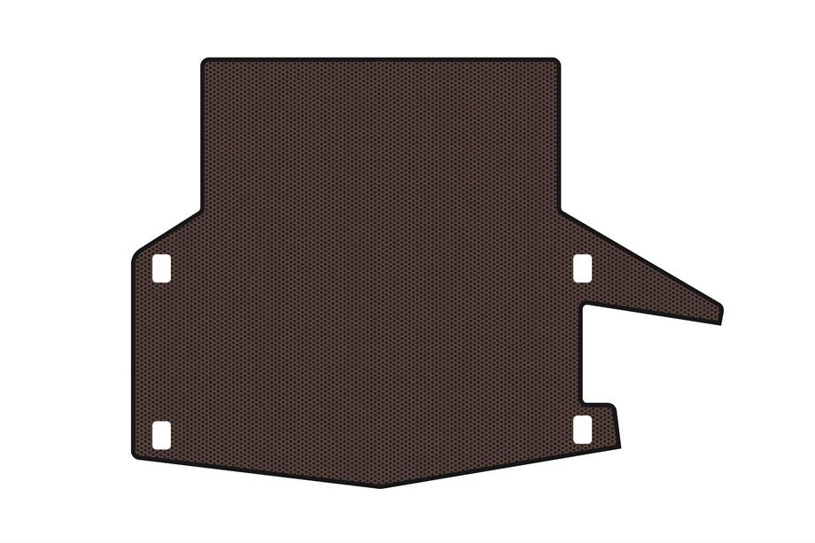 Lexus IS 2005-2013 гг. Резиновый коврик в багажник Carsuit (SD, 2WD, коричневый) Image