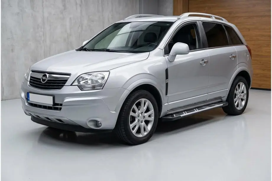 Opel Antara 2006-2017 гг. Боковые Подножки Sunrise (2 шт., Алюминий) Image